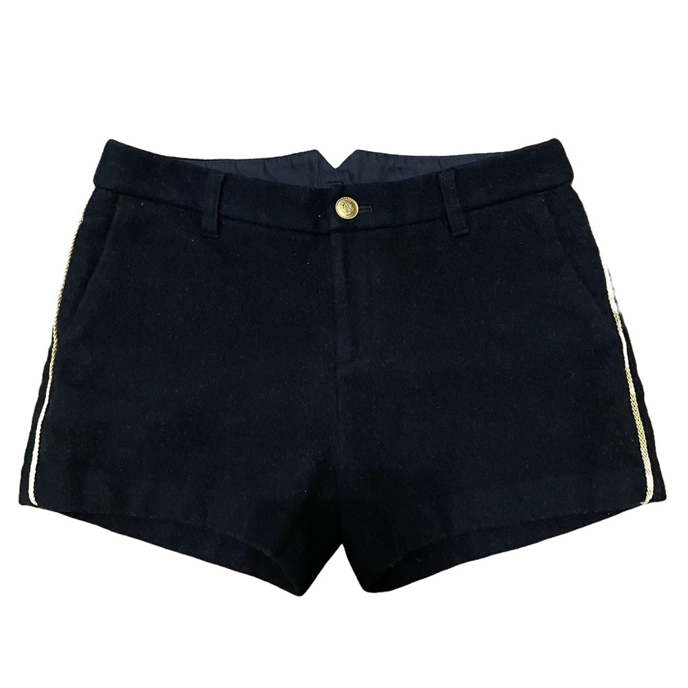 💖 Adam et Ropé Wool Cashmere Blend Nautical‎ Shorts